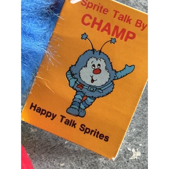 2 Vtg Rainbow Brite Sprites White & Blue Hallmark Taco Bell 7” - Picture 5 of 10